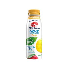 Al Ain No Sugar Mango Greek Yogurt Drink 280ml