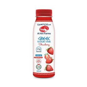 Al Ain Strawberry Greek Yogurt Drink 280ml