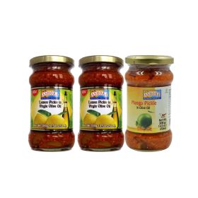 Ashoka Lemon Pickles + 1 Mango Pickles