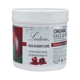 Lealeen Pomegranate Face & Body Scrub