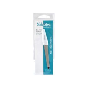 Xcluzive Sapphire Nail File with Plastic Handle