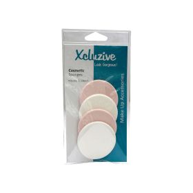 Xcluzive Latex Round Cosmetic Sponges