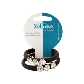 Xcluzive Ponytailers with Rhinestones