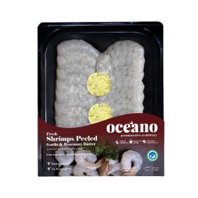 Oceano Fresh Peeled Shrimps With Garlic & Rosemary Butter