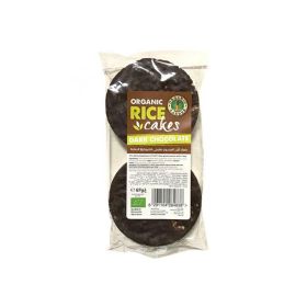 Organic Larder Rice Cakes With Dark Chocolate