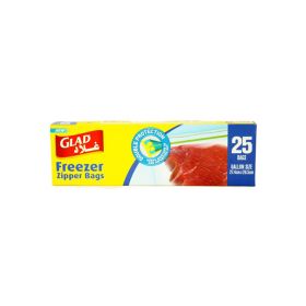 Glad Ziper Freezer Bag Gallon