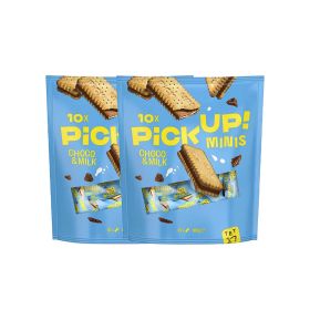 Bahlsen Pick Up Mini Chocolate & Milk Biscuits
