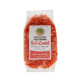 Organic Larder Red Lentil Fusilli Pasta