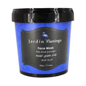 Jardin Flamingo Nila Blue Powder Face Mask 
