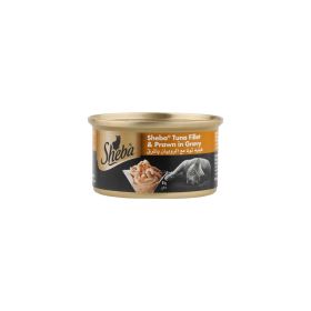 Sheba Tuna Fillet And Whole Prawn In Gravy