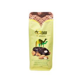 Samha Dark Camel Milk Chocolate Dates with Almond