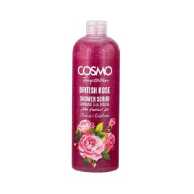 Cosmo British Rose Shower Scrub