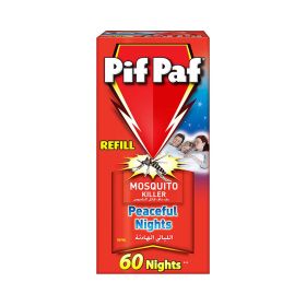  Pif Paf 60 Nights Mosquito Killer Refill