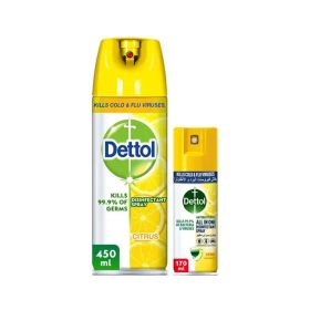 Dettol Citrus Antibacterial Disinfectant Spray