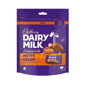 Cadbury Dairy Milk Irresistible Nutty Cream Chocolate Bars