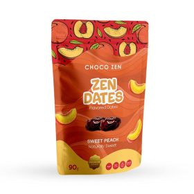 Choco Zen Sweet Peach Flavored Dates