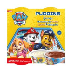 Paw Patrol Chocolate Vanilla Pudding