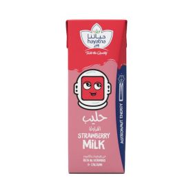 Hayatna Strawberry UHT Milk 180ML