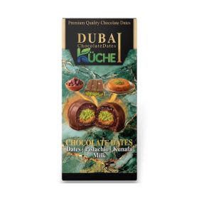 Kuche Dubai Milk Chocolate Dates with Pistachio & Kunafa