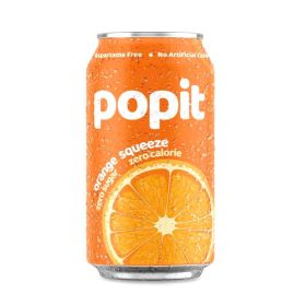 Pop It Orange Squeeze Zero Sugar 300ml