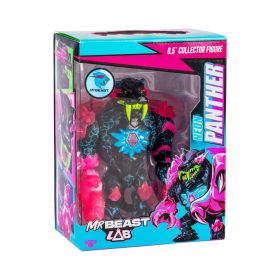 Mr Beast Lab Neon Panther Figure