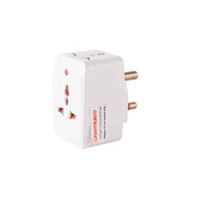 Oshtraco 3 Way Universal Multi Adaptor (746L)