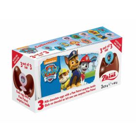 Zaini Paw Patrol Tripack Chocolate Eggs