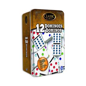 TCG Double 6 Dominoes In A Tin