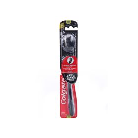 Colgate Toothbrush 360 Black Charcoal Medium