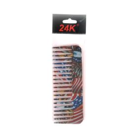 24K Design Comb US Flag
