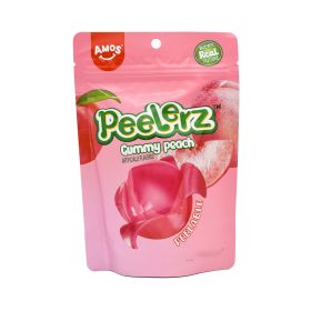 Amos Peelerz Peach Gummy Candy