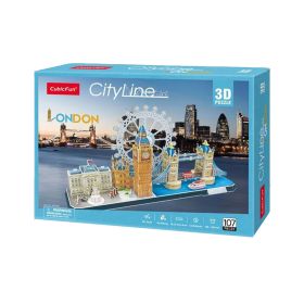 Cubic Fun 3D Puzzle City line London