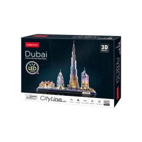 Cubic Fun 3d Puzzle Led City Line