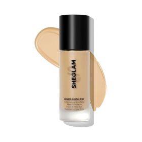 Sheglam Complexion Pro-Matte Long-Lasting Breathable Foundation - Sand