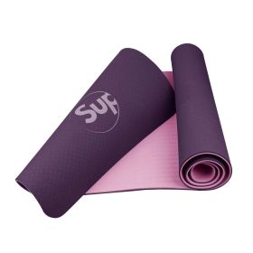 Supreme Sports Yoga Mat Pink & Purple 33CM