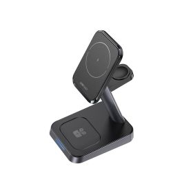 Acefast Desktop 3 In 1 Wireless Charging Stand Black