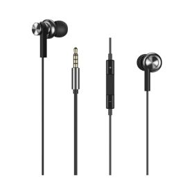 Wiwu 3.5mm Audio Jack In-Ear Stereo Wired Earphone Eb310 Black