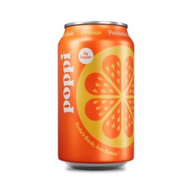 Poppi Orange Prebiotic Soda 355ml