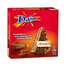 Daim Almondy Milk Chocolate Mousse Cake with Crunchy Caramel
