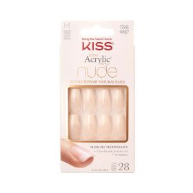 Kiss Salon Acrylic Nude French Nails