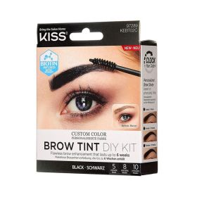 Kiss Brow Tint DIY Kit Brown