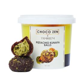 Choco Zen Pistachio Kunafa Date Balls