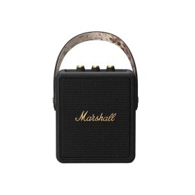 Marshall Stockwell II Portable Bluetooth Speaker Black And Brass