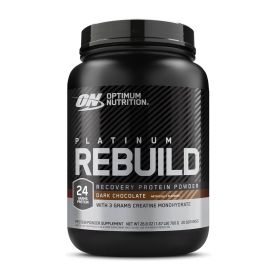 Optimum Nutrition Platinum Rebuild Dark Chocolate Protein Powder
