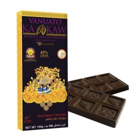 Vanuato Kakaw Dark Kakaw 62% Cacao Authentic Mexican Chocolate Bar