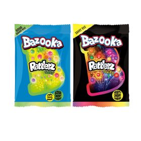 Bazooka Rattlerz Sour & Fruity Chewy Candies