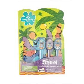 Skoodle Disney Stitch Activity Book & Shaped Crayons