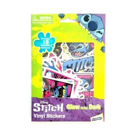 Skoodle Disney Stitch Glow in the Dark Vinyl Stickers