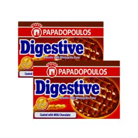 Papadopoulos Milk Chocolate Digestive Biscuits