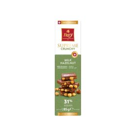 Frey Chocolate Supreme Crunchy Milk Hazelnut Chocolate